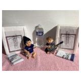 Two NEW Ashton-Drake Galleries Figurines with