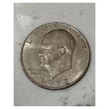 1972 Ike Silver Dollar