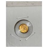 St Gaudens Mini Gold Coin