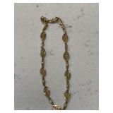 Vintage Gold Link Bracelet
