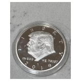 2019 Donald Trump Silver Round Token