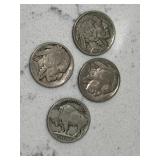 Lot of Buffalo Nickels