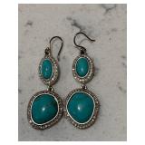 Southwestern Turquoise Gemstone Earrings