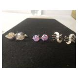 (3) Pair Ladies Earrings