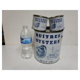 Huitres Oyster Cans