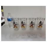 Mickey Mouse Milk And Cookies Glasses
