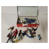 Action Figures And Matchbox Cars