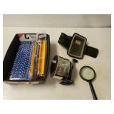 Pencils, Pencil Sharpener Magnifier