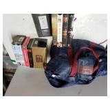 Pierre Cardin Bag & Assorted VHS Tapes