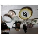 Assorted Decorative Plates, Bowl & More