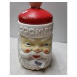 Plastic Santa Cookie Jar