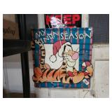 Lighted Tigger Christmas Sign