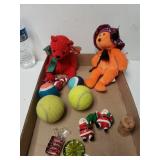 TY Beanie Babies, Balls, And Christmas Figures