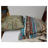Comforter And Throw Pillow