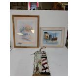 Welcome Plaque Crane Picture And Oil Painting By