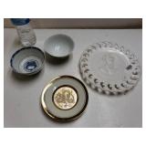 Jefferson Davis Plate. Art Of Chokin Decorative
