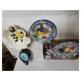 Fruit Inspired Plates, Salt/pepper Shakers & More