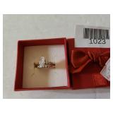 Sterling Silver Rings. Stones Are CZ. Size 8