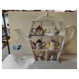 Teapot Collectors Shelf