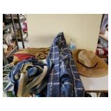 Blanket, Hat, Sweater And Scarves