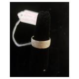 Sterling Silver Ring Sz 7.75