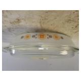 Pyrex Divided Casserole Dish