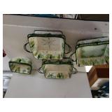 Temptations Holiday Square Bowl Set