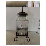 Circleware Verona Square Glass Dispenser