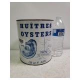 Huitres Oysters 1-Gallon Oyster Can- Madison, MD