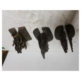 Nina, Pinta, Santa Maria Cast Iron Bookends