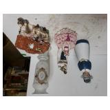 Women Statues, Vase, House Candle Holder