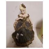 Ceramic Elegant Lady Statue