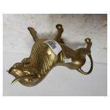 Brass Like Bull Statue