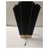 Ladies Long Wire Art & Bead Necklace