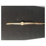 Ladies Slim Gold Tone Watch