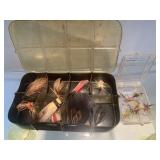 Handcrafted Vintage Fly Lures, Great Condition