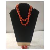 Vintage Ladies Beaded Multi-strand Necklace &