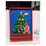 Wooden Christmas Countdown Calendar
