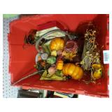 Tote Of Fall Decor