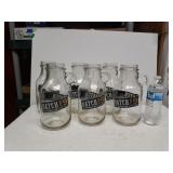 (6) Half Gallon Batch 19 Glass Jugs