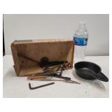 Mini Cast Iron Pan (Marked John Wright 218) &