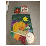 (3) Garden Flags