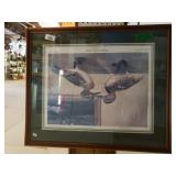 Green Wing Teal Painting