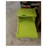 Lime Green End Table
