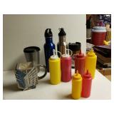 Tumblers, Vase And Condiment Dispensers