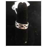 Sterling Silver Ring, Sz 7
