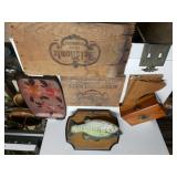 Billy Bass Display,  Advertising Wood & More