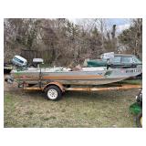 1981 Bass Tracker Boat - NO TRAILER TITLE