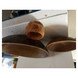 Wooden Bowls(3)