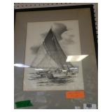 Chesapeake Skipjack John Moll Print